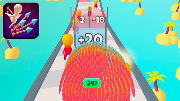 Arrow Fest 🏹😱 All Levels Gameplay Android, iOS #Shorts Level 41-42