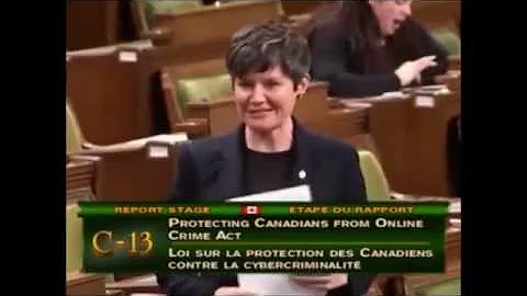 Megan Leslie's speech on C-13 Cyberbullying