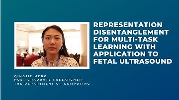 Representation Disentanglement for Multi-task Learning with application to Fetal Ultrasound
