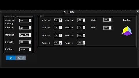 C# - UI Animation Editor - Zeroit Dev Winforms Atom Transition Control  - Visual Studio