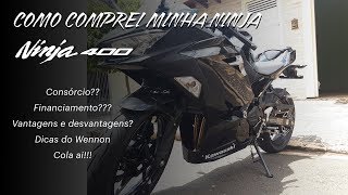 Ninja 400 - Como comprei minha Ninja