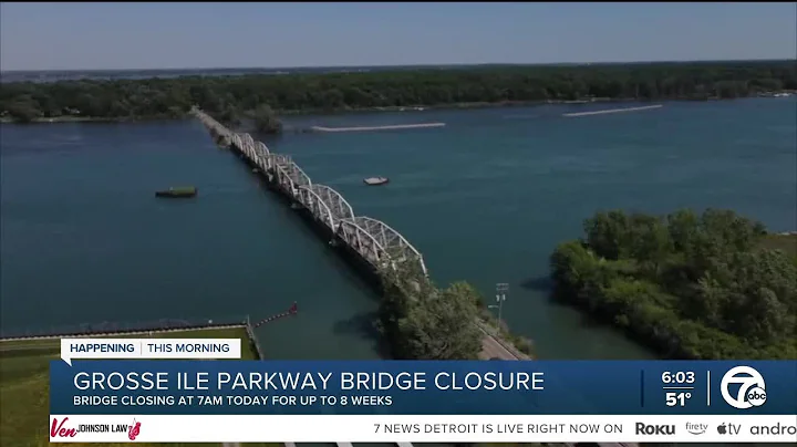 Grosse Ile residents face 8-week bridge closure, forced to pay toll bridge fees