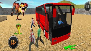 Uphill Offroad Bus Driver Simulator - Tourist Adventure Bus Driving Games - Android Gameplay #16 screenshot 2
