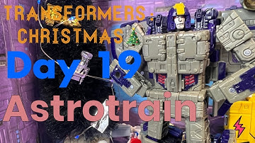 Transformers: Christmas 🎄 Day 19 with Astrotrain (Stop Motion)