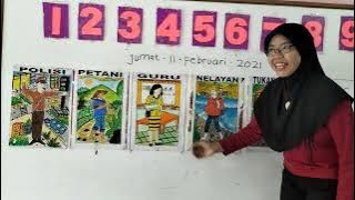 Tema:pekerjaan .Sub tema:Tukang pos.