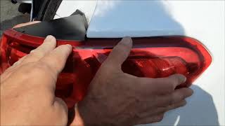 Kia Sorento Tail Light Assembly and Bulb Replacement