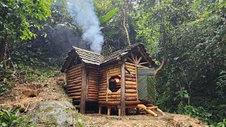 2 years of building wooden houses in the forest, going bushwalking