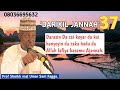 DARIKIL JANNAH PROF MAL UMAR SANI FAGGE 37 