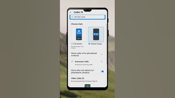 Truecaller tips and tricks || Truecaller setup video caller id ||#shorts