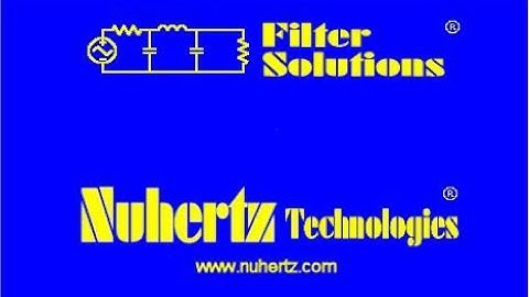 Ansys Nuhertz FilterSolutions 2020 v16.7.0
