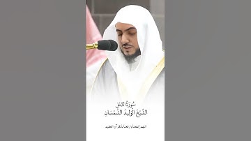 سورة النحل | الشيخ #الوليد_الشمسان