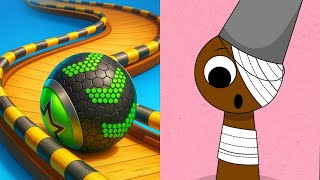 Going Balls vs Spranky Transformer 🥎🌍😈 ASMR Mobile Gameplay | All Levels Android iOS Ep 28