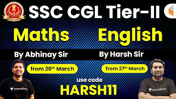 SSC CGL 2020 (Tier-2) | SSC CGL Mains English & Maths Preparation Tips | wifistudy