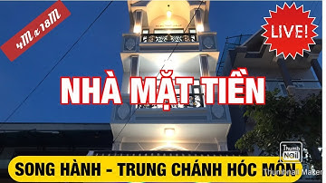 Nhà đất Hóc Môn ✅ Bán nhà mặt tiền kinh doanh buôn bán gần gã tư trung Chánh
