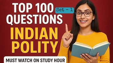Indian Polity MCQ Marathon Set-1 Practice Questions | For All Competitive Exams #indianpolity