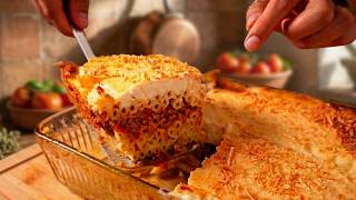The Secret to Perfect Pastitsio - Greek Baked Pasta ( Παστίτσιο )