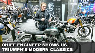 Triumph Motorcycles at Motorcycle Live 2021 NEC Birmingham