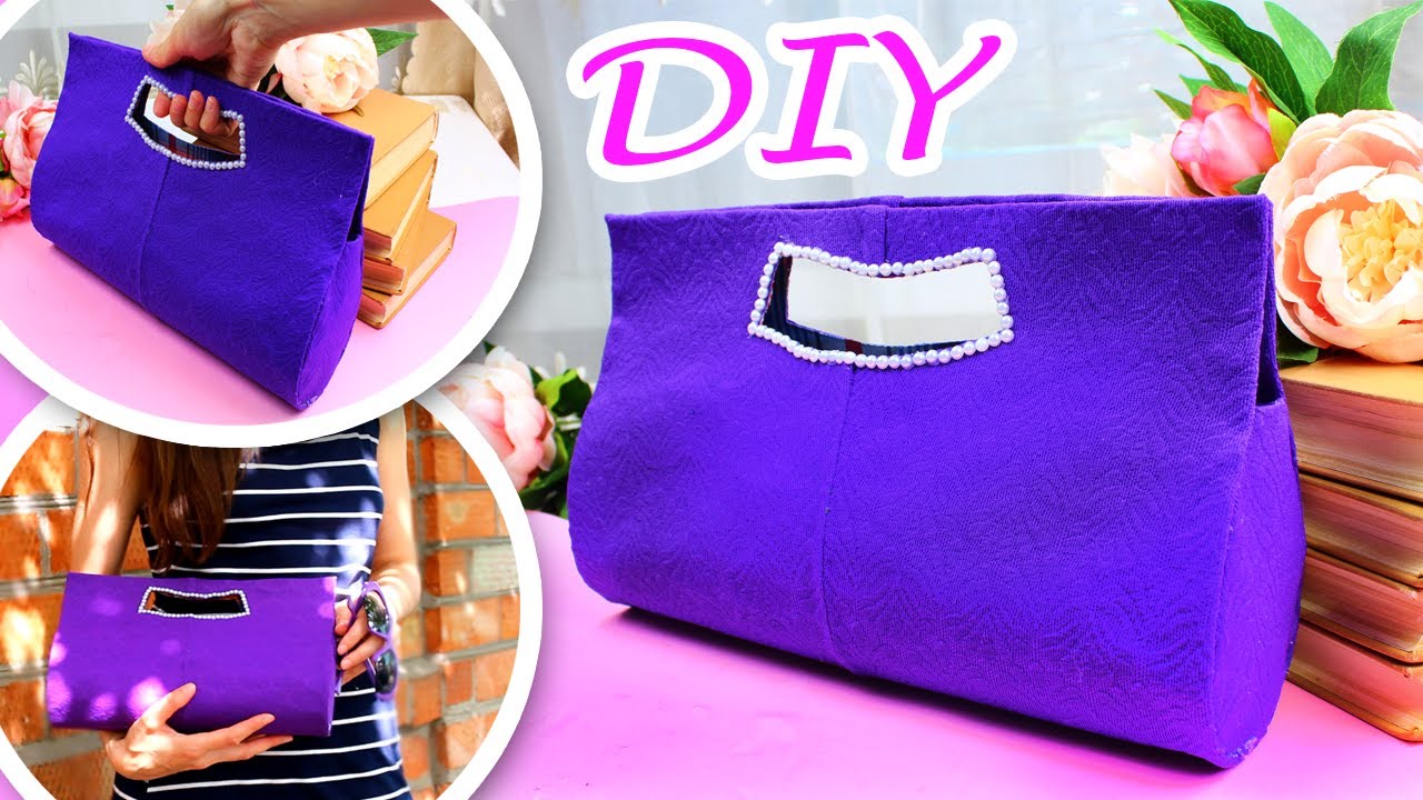 DIY BAG TUTORIAL NO SEW CUTE PURSE EASY YouTube diy-bag-tutorial-no-sew-cute-purse-easy-youtube