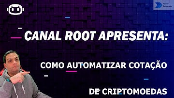 Como AUTOMATIZAR COTAÇÃO EM TEMPO REAL de CRIPTOMOEDAS no EXCEL com Power Automate