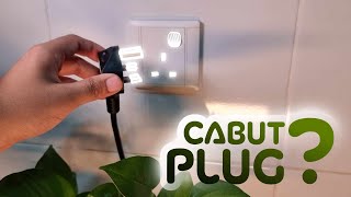 Jimat elektrik dengan cabut plug? Ye ke? Kalau saya buktikan salah macam mana? :P