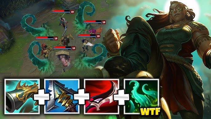 WTF?! THIS ILLAOI BUILD LEGIT 1V5 MELTS THE ENEMY TEAM IN SECONDS
