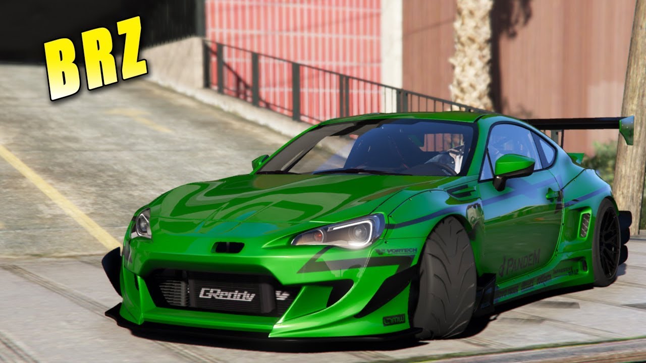 Review Subaru BRZ Rocket Bunny GTA 5 Real Mod YouTube