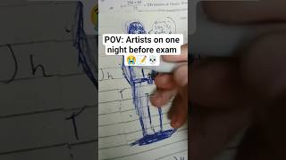 One night before exam😭😭😭😭