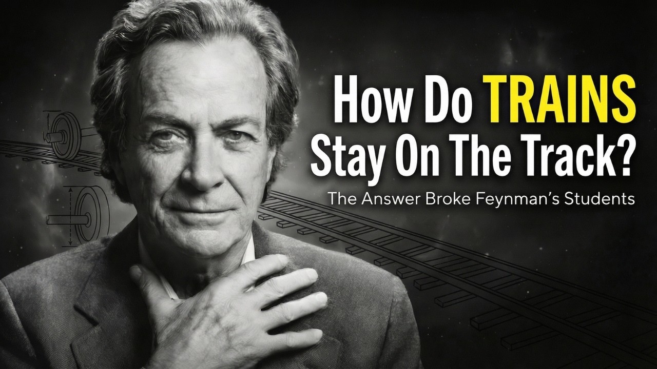 How Do TRAINS Stay On The Track? — The Answer Broke Feynman's Students