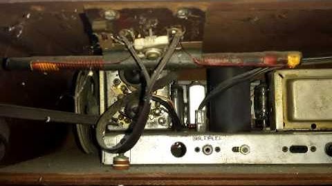 Silvertone Medalist Console Stereo Record Player