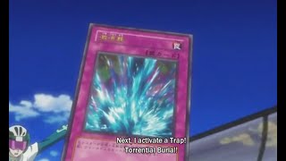 Luciano Activates Torrential Tribute and through it Summons Machine Emperor Skiel Infinity!