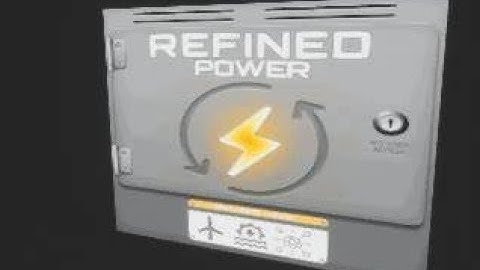 Refined power Modular Reactor and generator tutorial satisfactory