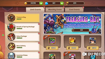 Weekly event/ 8.3 package - altar shop- heroic summon- hero lottery- blacksmith/ idle heroes