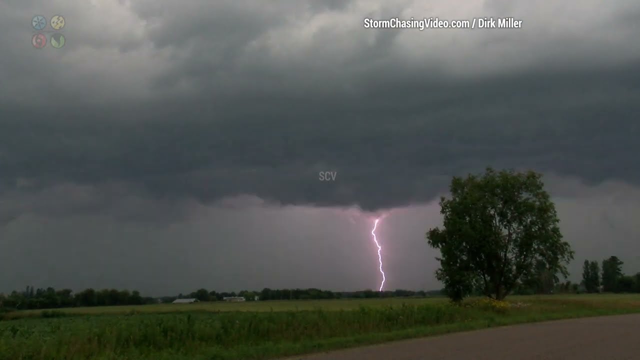 Barron County, WI Strong Storms and Lightning - 7/27/2023