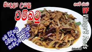 Top 5 special brinjal curry | බැදලා උයපු රසම රස වම්බටු කරිය |wambatu curry by villager's foods