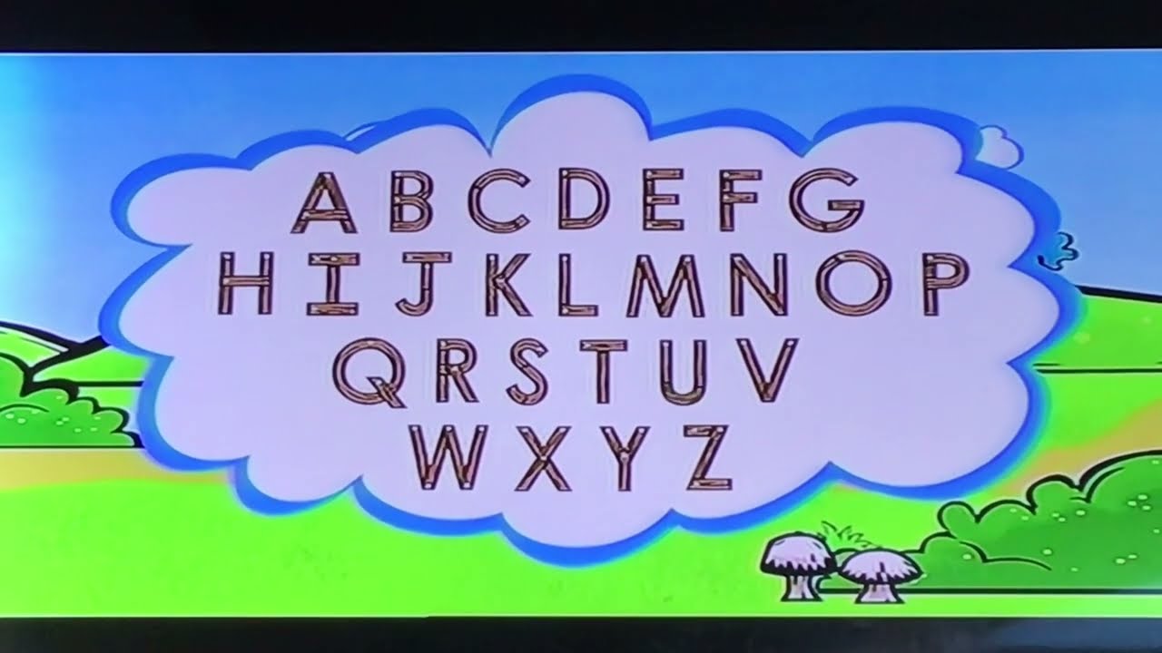 Super Why Song Clip in 4K ABC Sing With Me Upper Case Letters