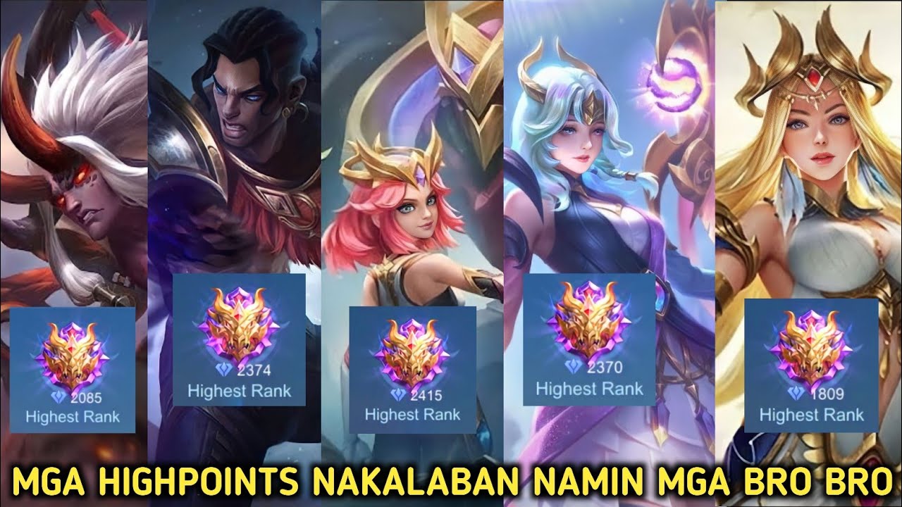 GRABE ANG TAAS NG MGA POINTS NG KALABAN NAMIN MGA BRO BRO
