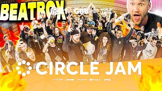 UNBELIEVABLE! Official BEATBOX Circle Jam | GBB21: World League BEATBOX REACTION!!! 🔥