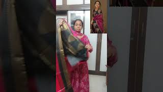 blazik బ్లాక్ రైన్ సిల్క్ సారి. కోడ్ description లో ఉంది