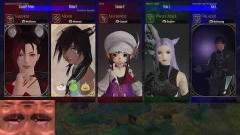 Final Fantasy XIV, Crystaline Conflict PVP (Samurai POV)