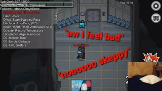 Badboyhalo feels bad for killing Skeppy in among us Badboyhalo feels bad for killing Skeppy in among us