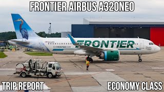 [TRIP REPORT] Frontier Airlines Airbus A320neo (ECONOMY) Cincinnati (CVG) - New York (LGA) Tripreport Frontier Airlines Airbus A320neo Fsd Den Economy
