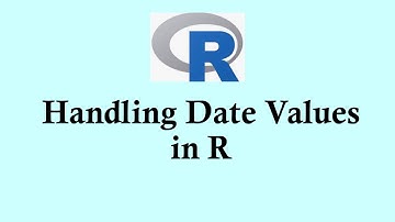 R programming for beginners | Handling date values in R