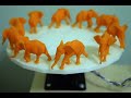 Walking elephant 3d zoetrope