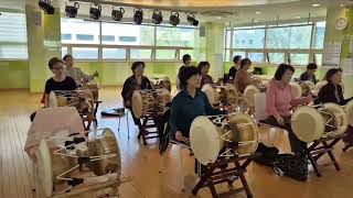 송파실벗뜨락노인복지관 (장구반) #송파동 #노세노세젊었노라 #옹헤야 #군밤타령 #자진모리장단 #복지관 #어르신 #임영기장구