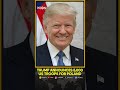 US President Trump Says Sending 5,000 US Troops To Poland | Shorts