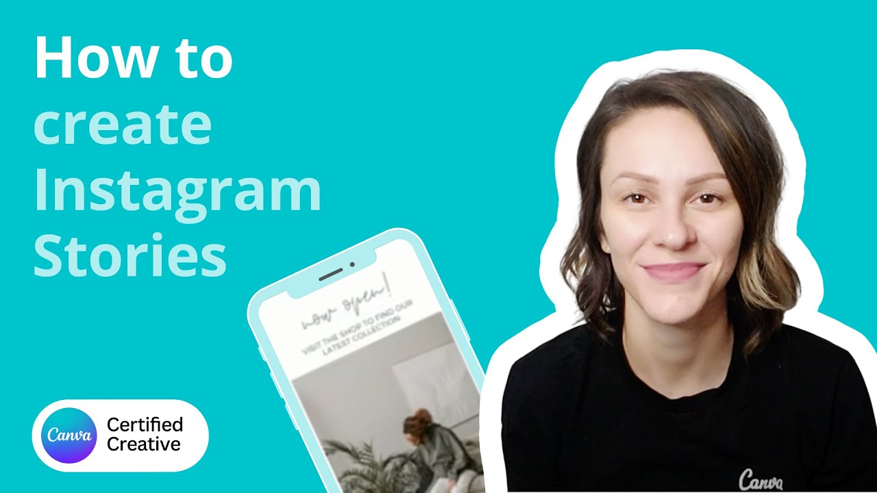 How to Create Instagram Stories with Canva - YouTube