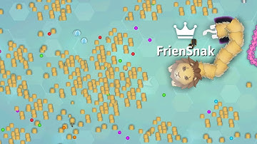 I Teleported To Eat My Own Score After Dying with 4500 score in Snake.io