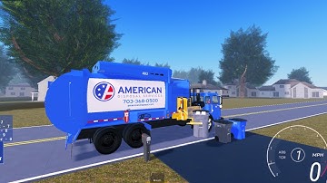 Roblox Garbage Trucks | Fast Autocar ACX Labrie Automizer Side Loader On Trash | American Disposal