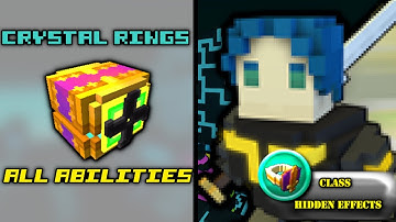 All Crystal Ring Hidden Effects | #2 Neon Ninja |