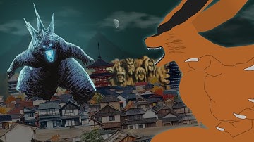 Godzilla vs Kurama (Trailer) | °Stick nodes animation ゴジラ コントラ・ア・ラポサ・デ・ノヴェ・カルダス 鞍馬 °